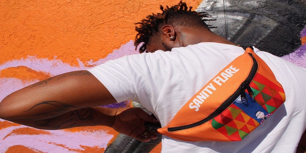 Various types of fanny packs rocking the world