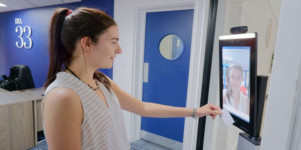 What is a kiosk machine?