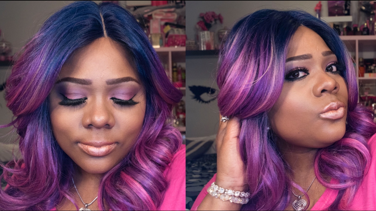 How to Style Your Hair with Colored Lace Front Wigs Everyday