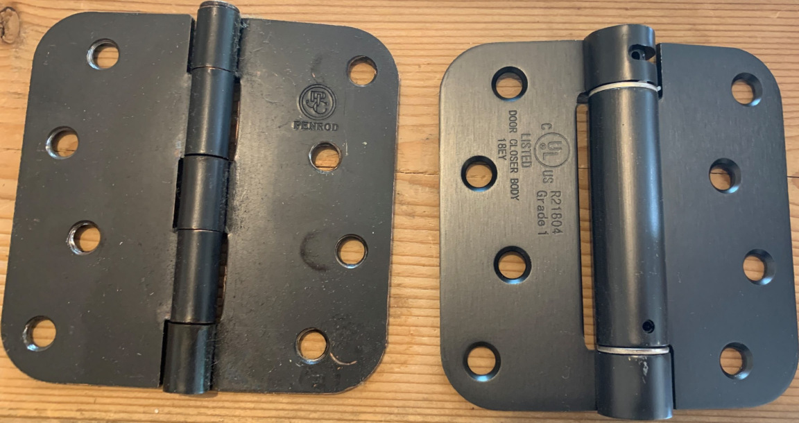 How to Make Adjustments to a Self-Closing Door Springs Hinge