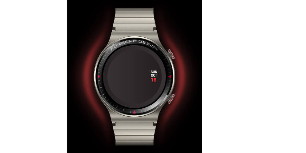 Porsche design watch gt2: stay connected and in style