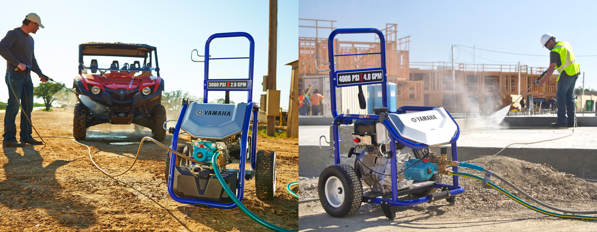 Know the Different between Gas pressure Washers and Electric Pressure Washers.