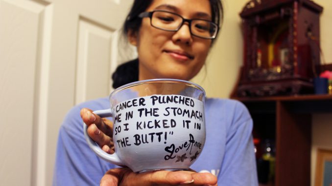 Diagnosed young, but fighting back