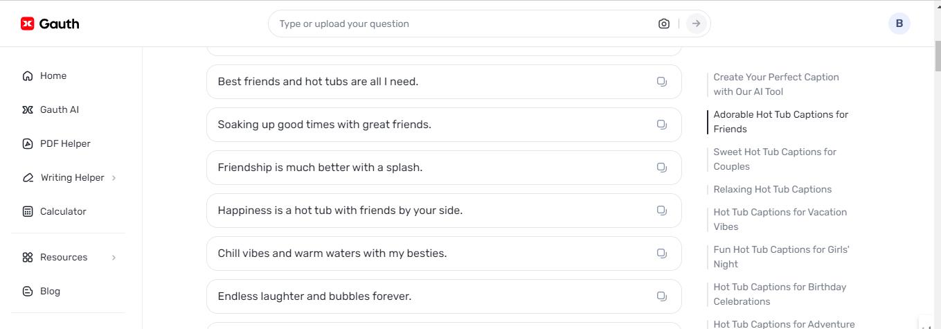 Hot Tub Captions for Insta: Elevate Your Social Media Game with Gauth
