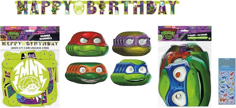 Teenage Mutant Ninja Turtles Party Supplies for Wholesale Businesses