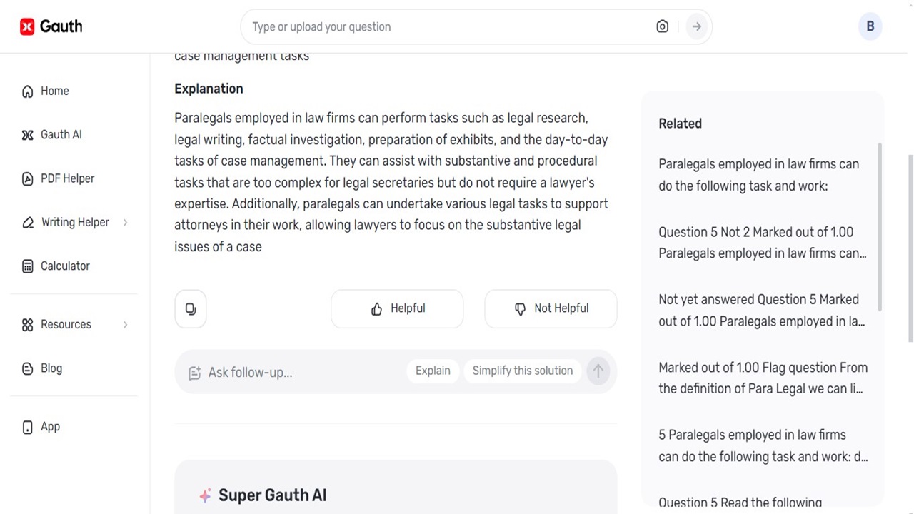 The Advantages of Employing Gauth in Legal Document Writing for Legal Experts