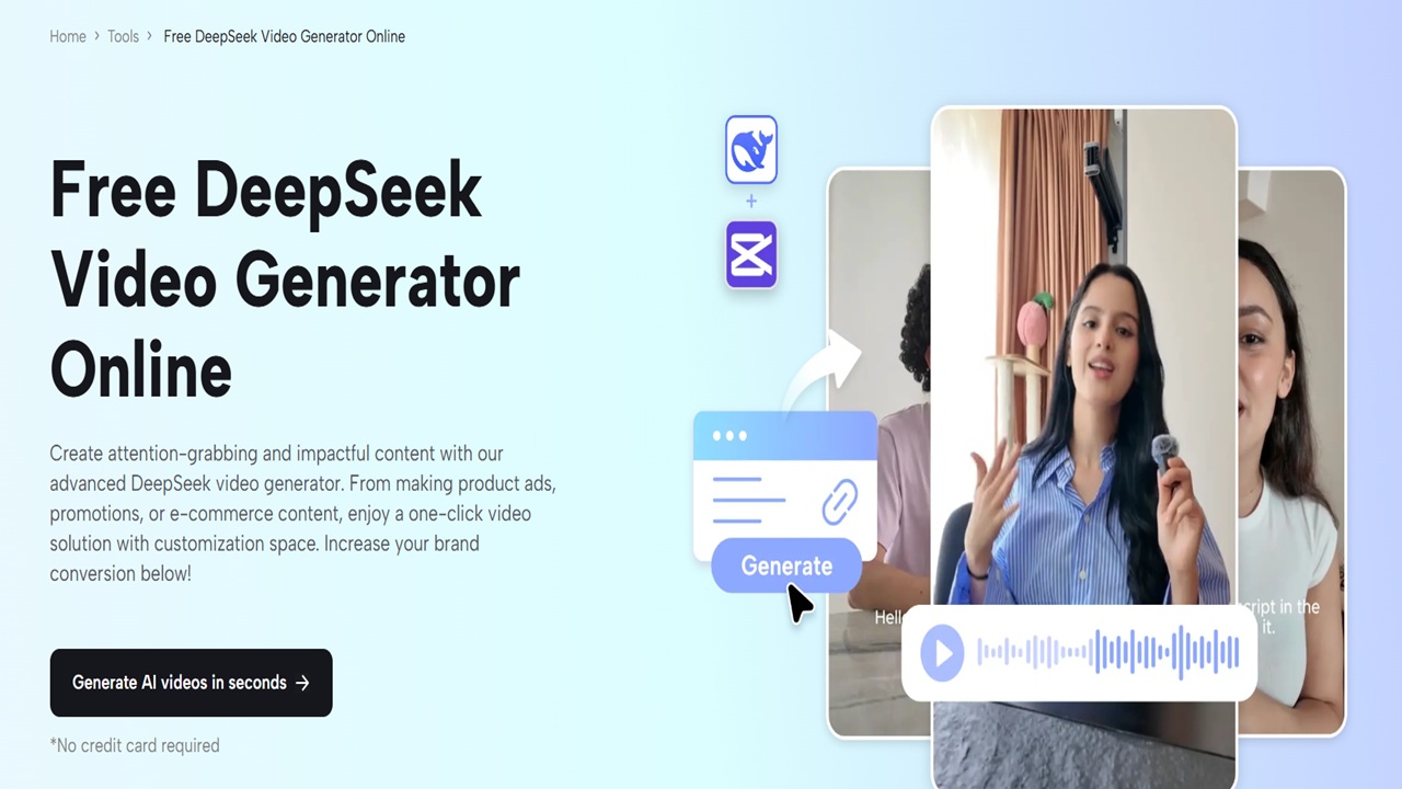 The DeepSeek Generator from Pippit AI: Effective Holiday Video Marketing Content
