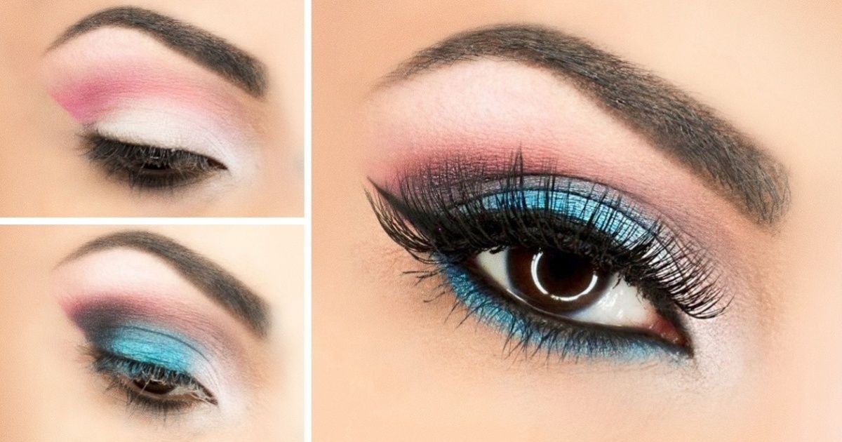 Eyeshadow color combination for natural and soft looks