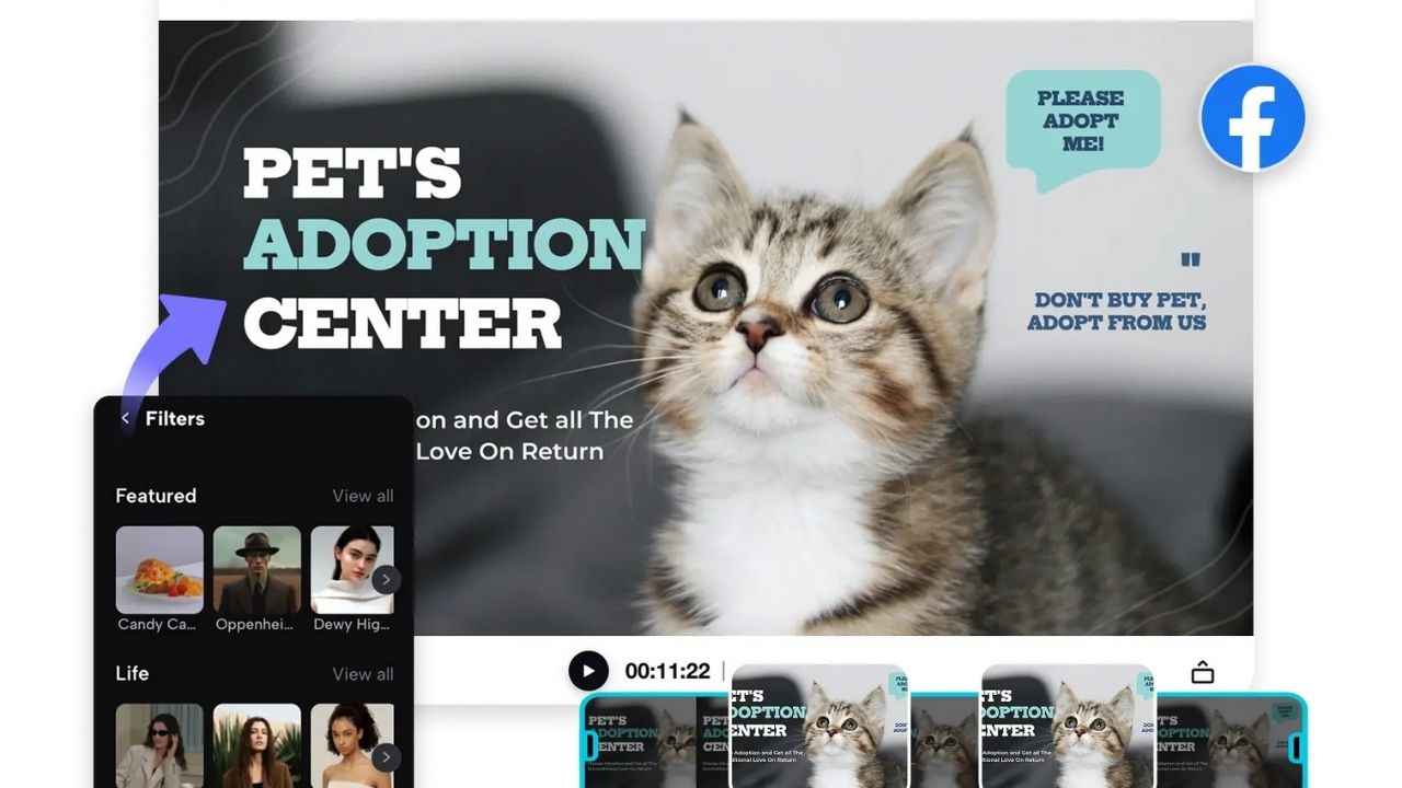 Why Marketers Love Pippit’s Free Facebook Video Editing Tools