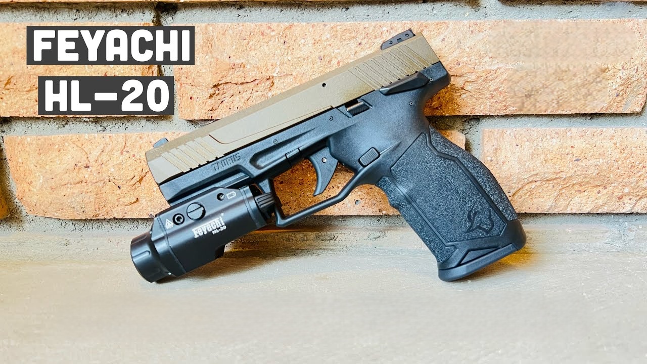 How the Feyachi HL-20 Flashlight Enhances Your Pistol Setup: Features and Benefits