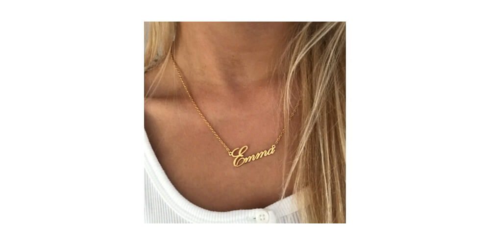Personalised Name Necklaces- Types and Designs