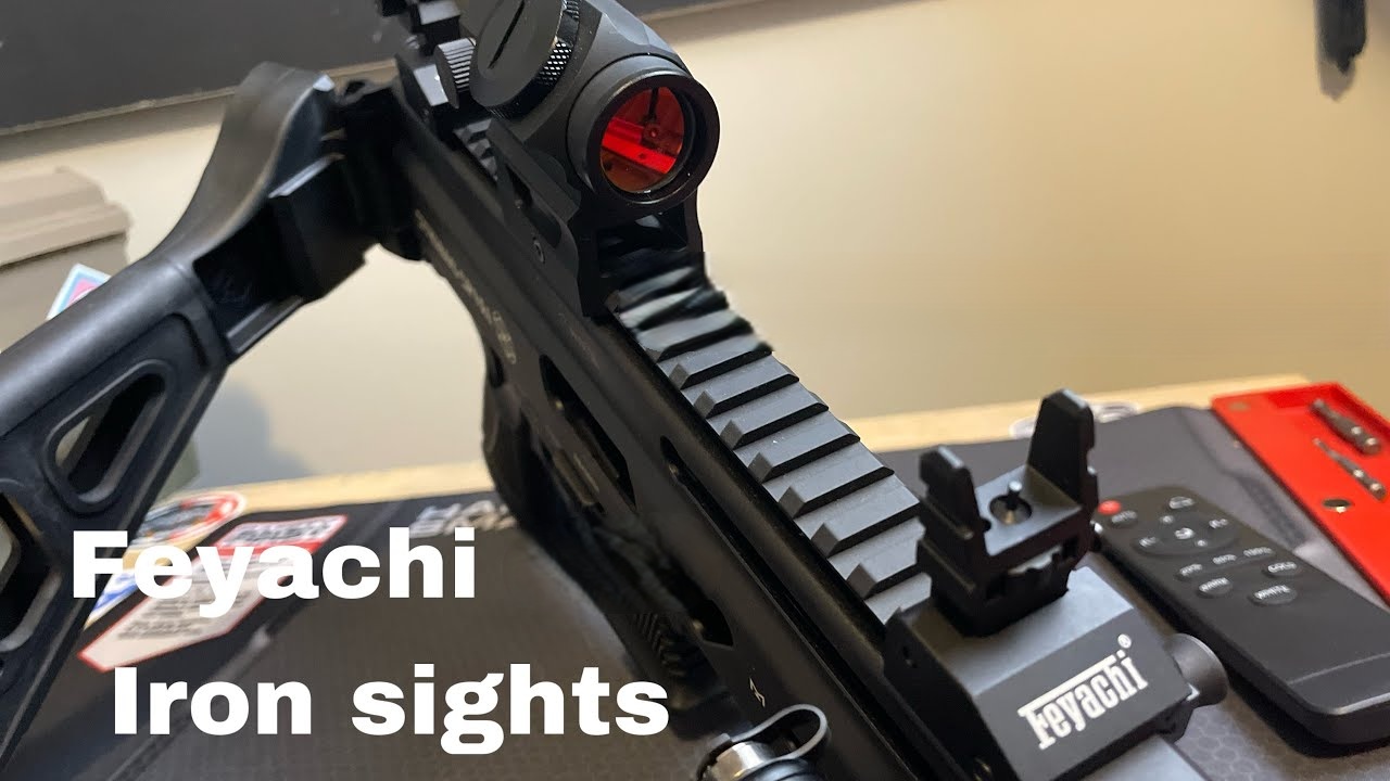 Feyachi Iron Sights: The Perfect Backup for Tactical and Sport Shooting
