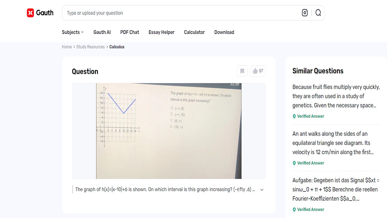 Mastering Calculus Problems to Outscore School Competition Using Gauth AI Versatile Solutions