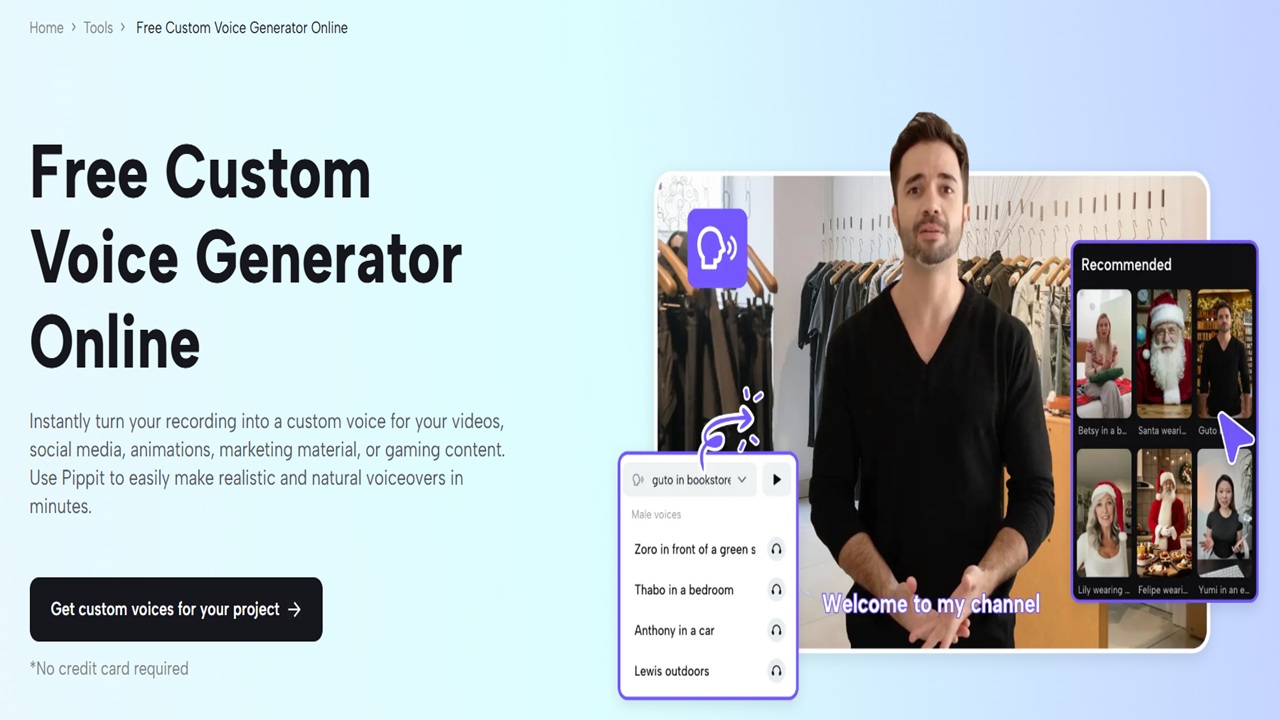 Level Up Your Social Media Content: Pippit Custom AI Voice Generator