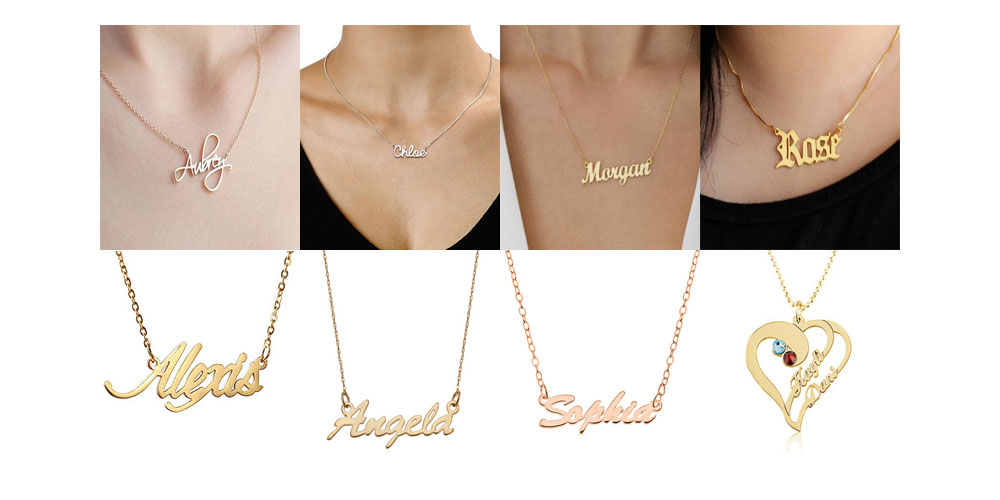 4 Classifications of Name Necklaces