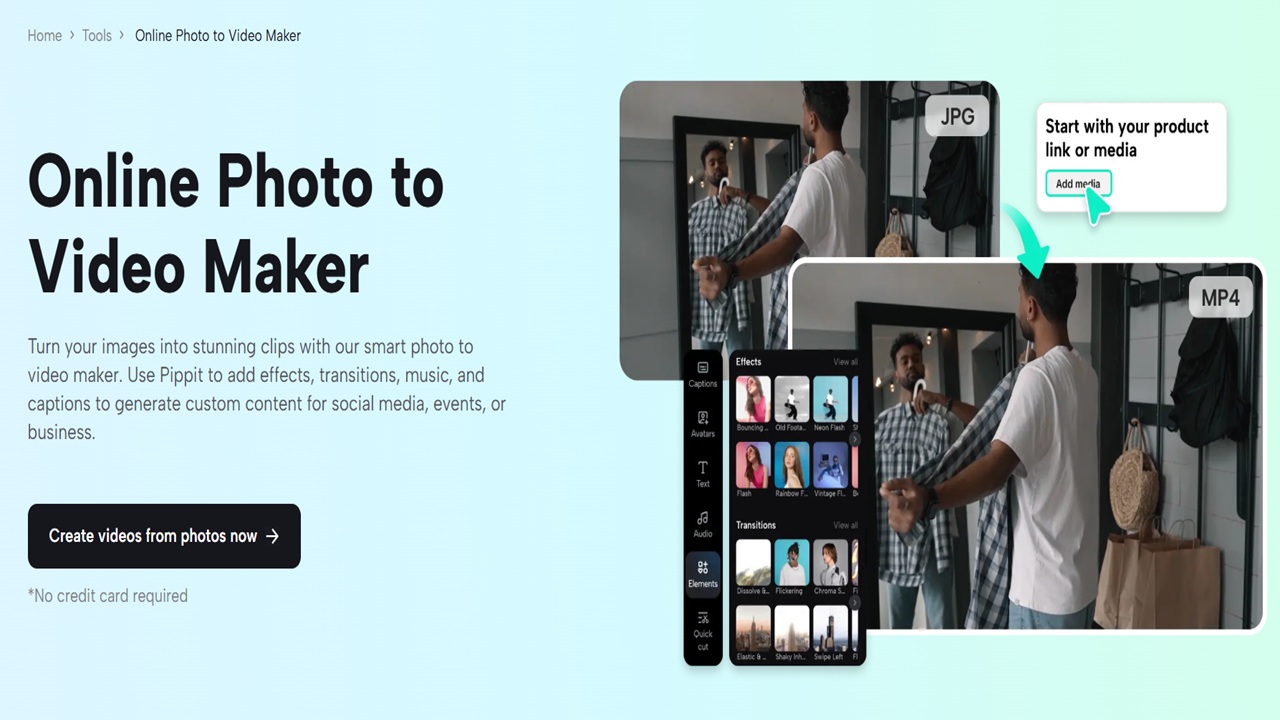 From Memories to Movies: Use Pippit AI Photo to Video Maker Event Recap Videos