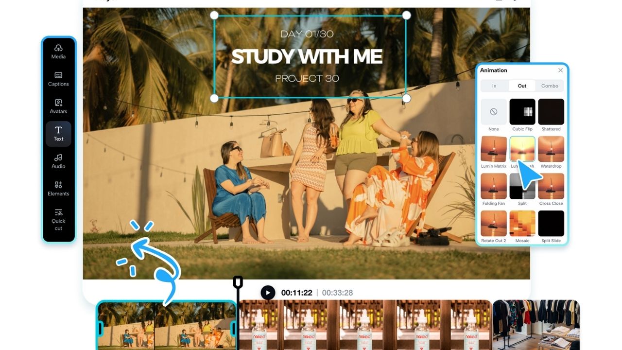 Top Features of Pippit’s Free Online Vlog Video Editor