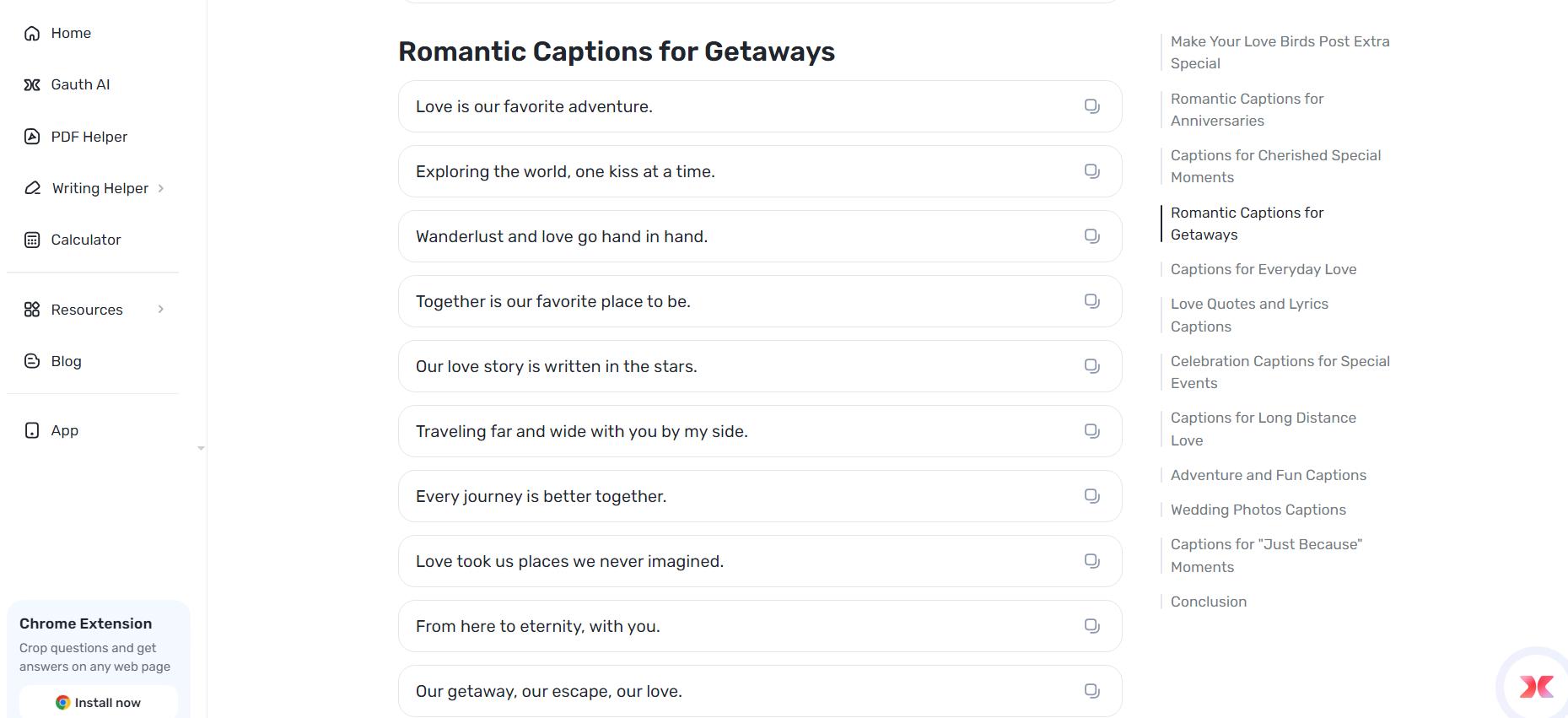 Fun Ways to Caption Your Love Bird Moments