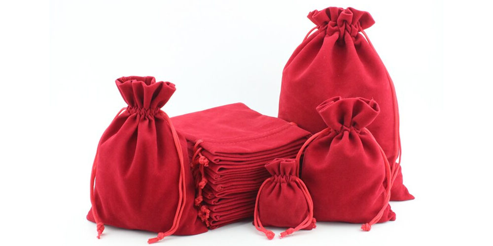 Benefits Versatile Velvet Drawstring Pouches