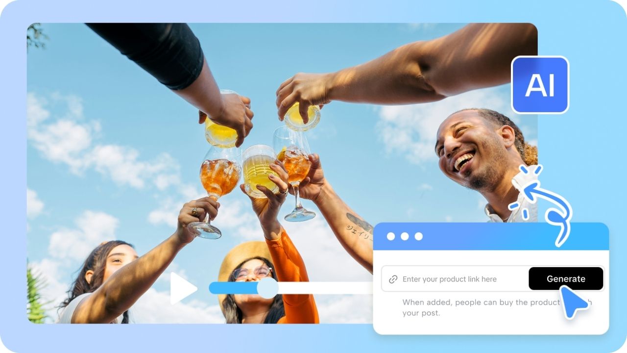 Creating Marketing Shorts with Product Links in Pippit