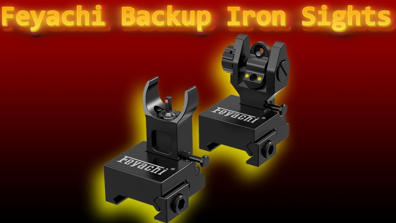 The Role of Feyachi Iron Sights in Military and Competitive Shooting