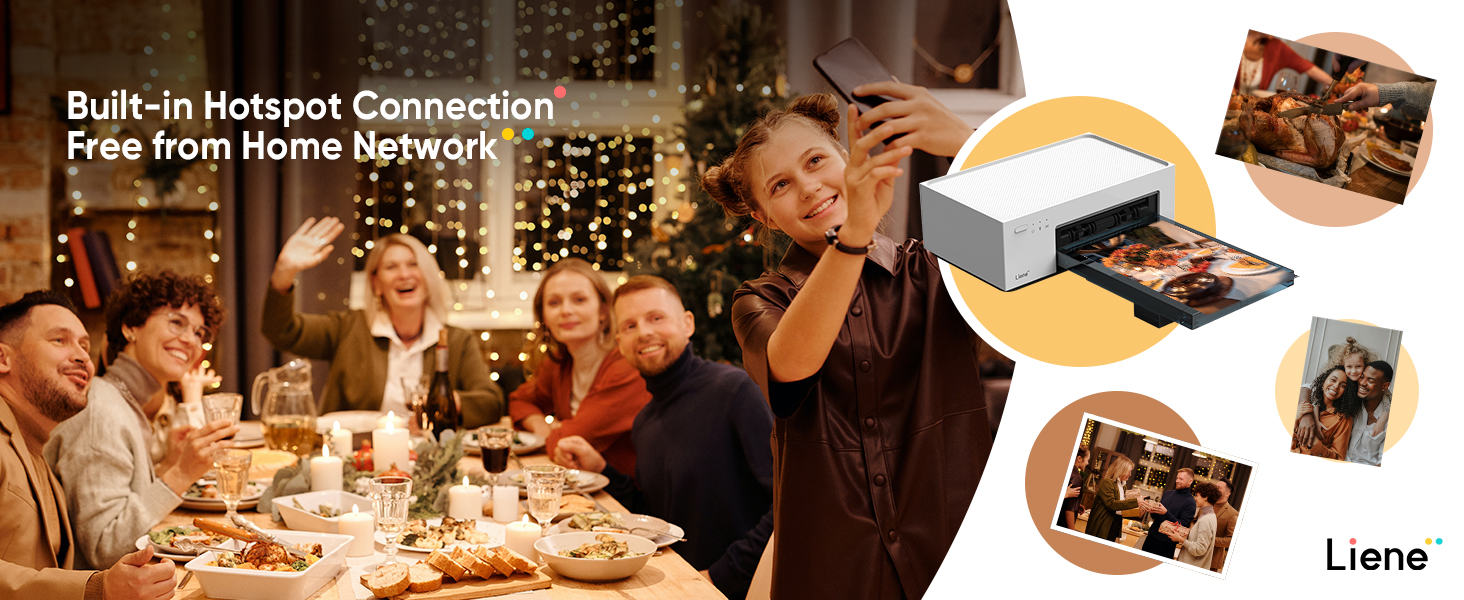 How Should The Amber Photo Printer Be Connected?