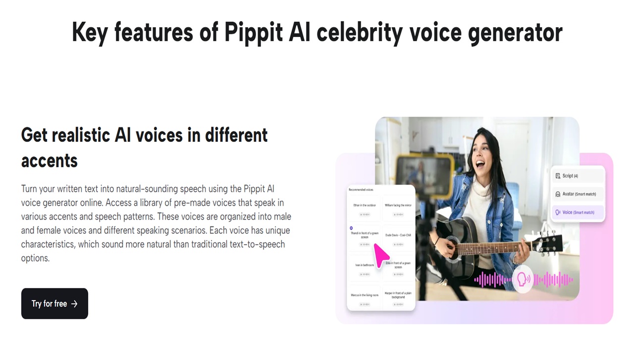 Pippit AI Online Voice Generator for Educational Content: Enhancing Learning