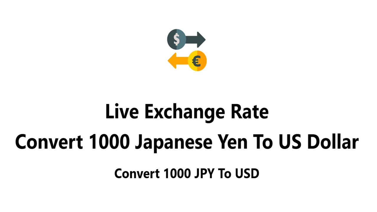 Convert 1000 JPY to USD Instantly with BiyaPay’s Live Exchange Rate
