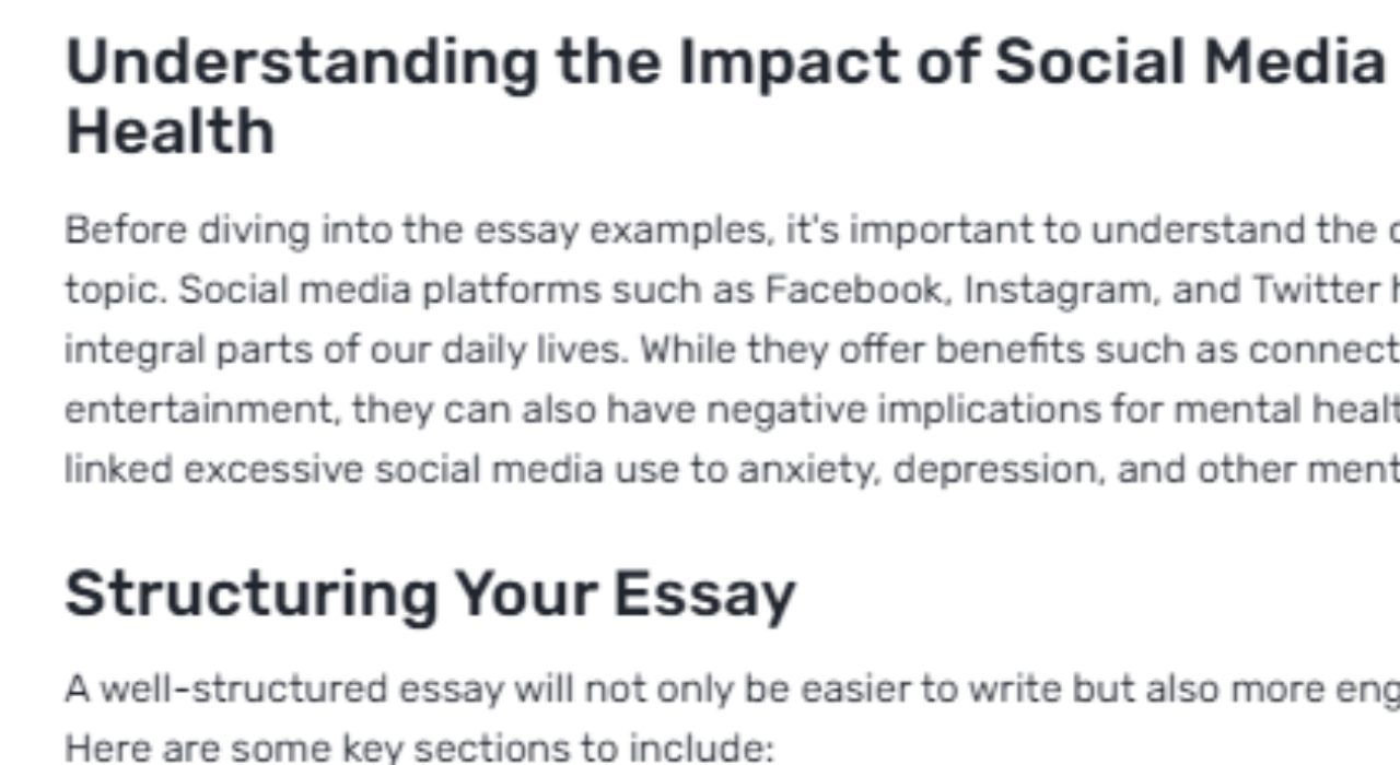 How the Mental Health of Users Can be Protected by the Bad Effects of Social Media?