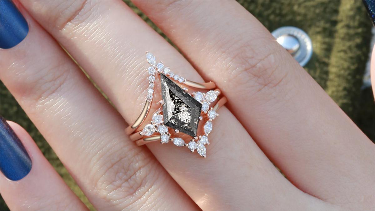 Which Styles of Salt and Pepper Diamond Engagement Ring Sets Are Available to Suit Different Tastes and Preferences?