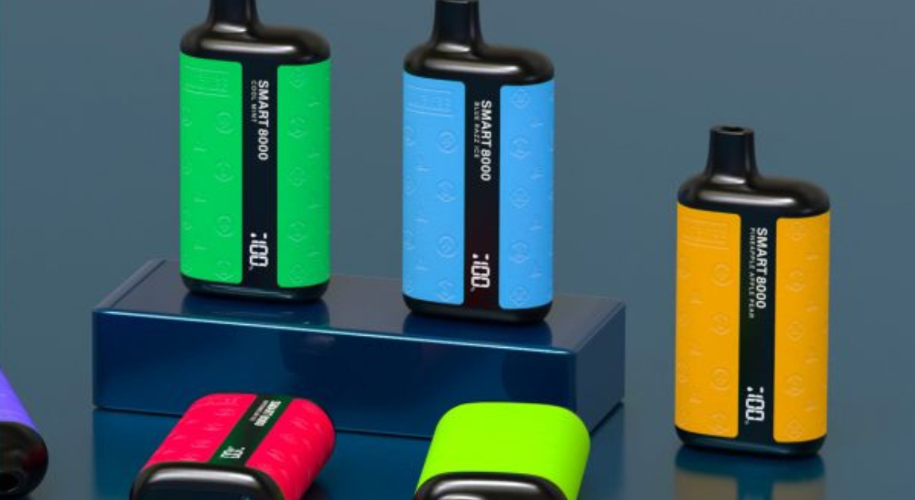 Which Constitutes the Major Components of the Nicotine-Free Vape Disposable?