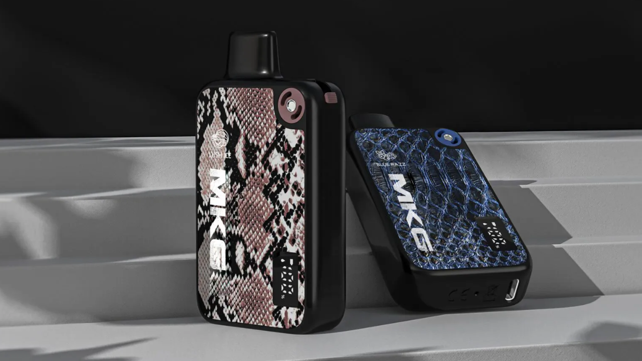 What Is the Newest Small Vape from MKG with a Battery Level and E-liquid Level Display?