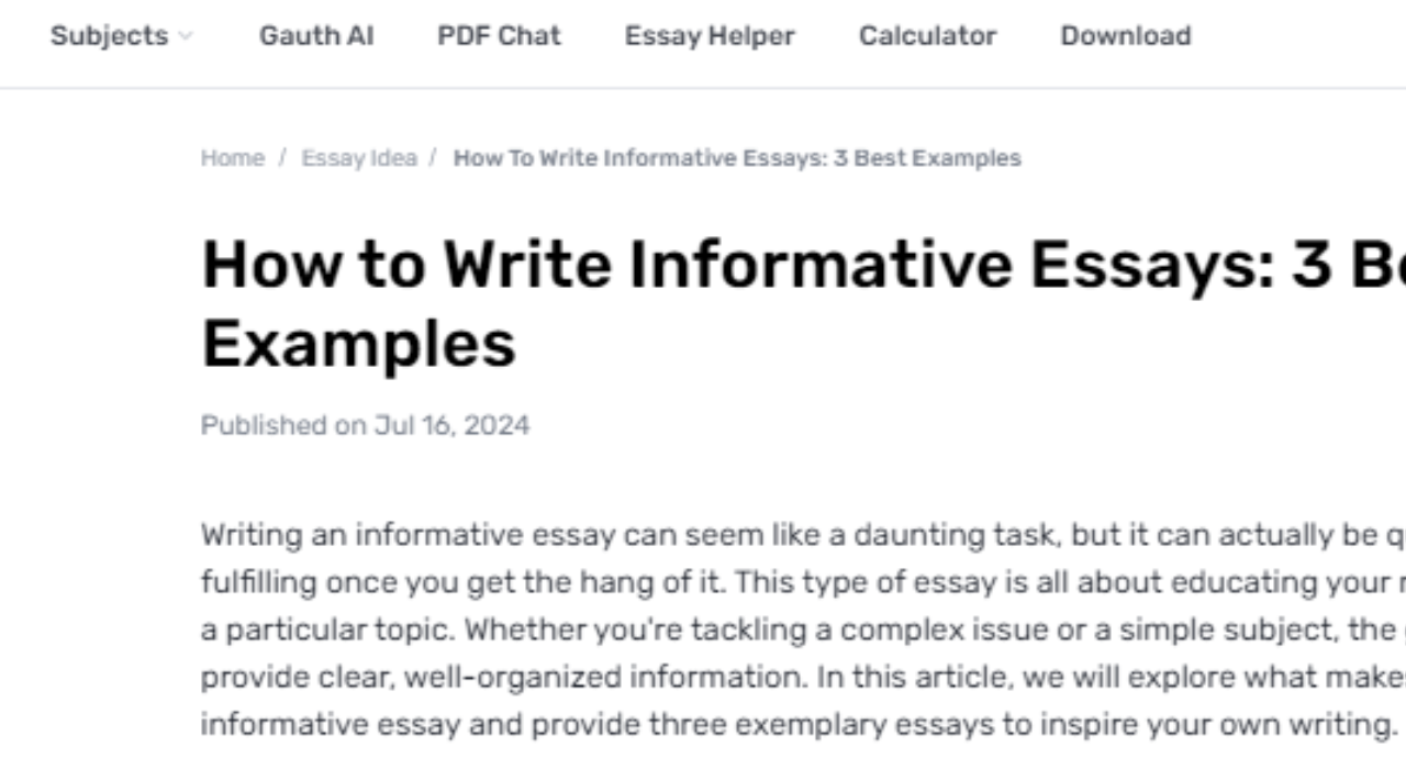 What Are the Basic Components of an Enlightening Paper?
