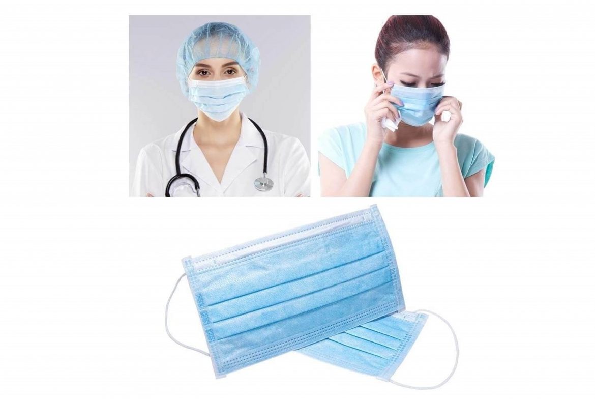2 surgical face mask